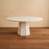 Lucca Marble Dining Table