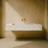 Cara Marble Floating Vanity