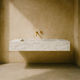 Cara Marble Floating Vanity