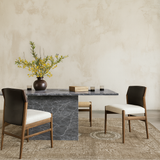 Laurel Marble Dining Table